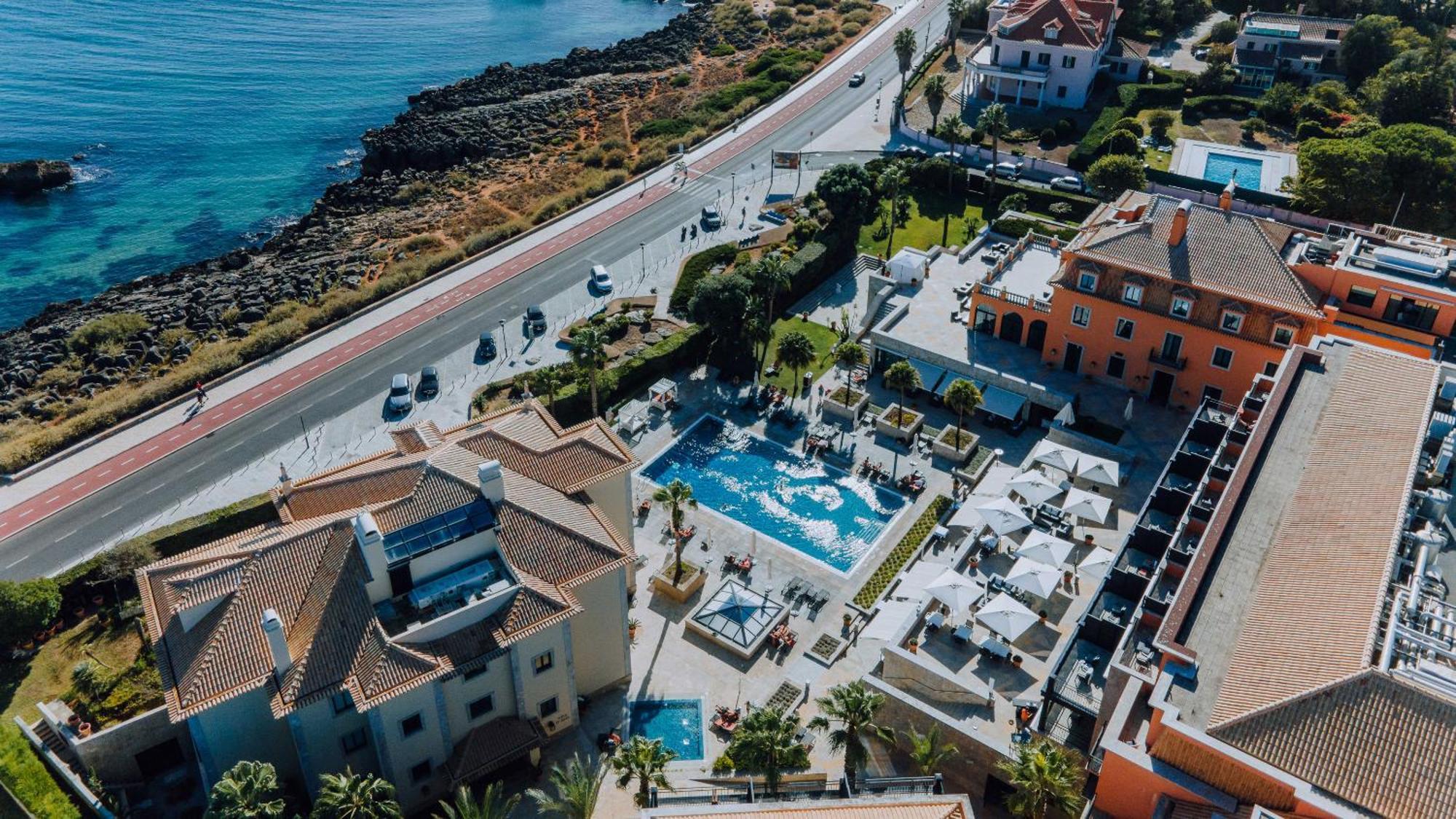 Grande Real Villa Italia Hotel & Spa Cascais Luaran gambar Aerial view of the hotel