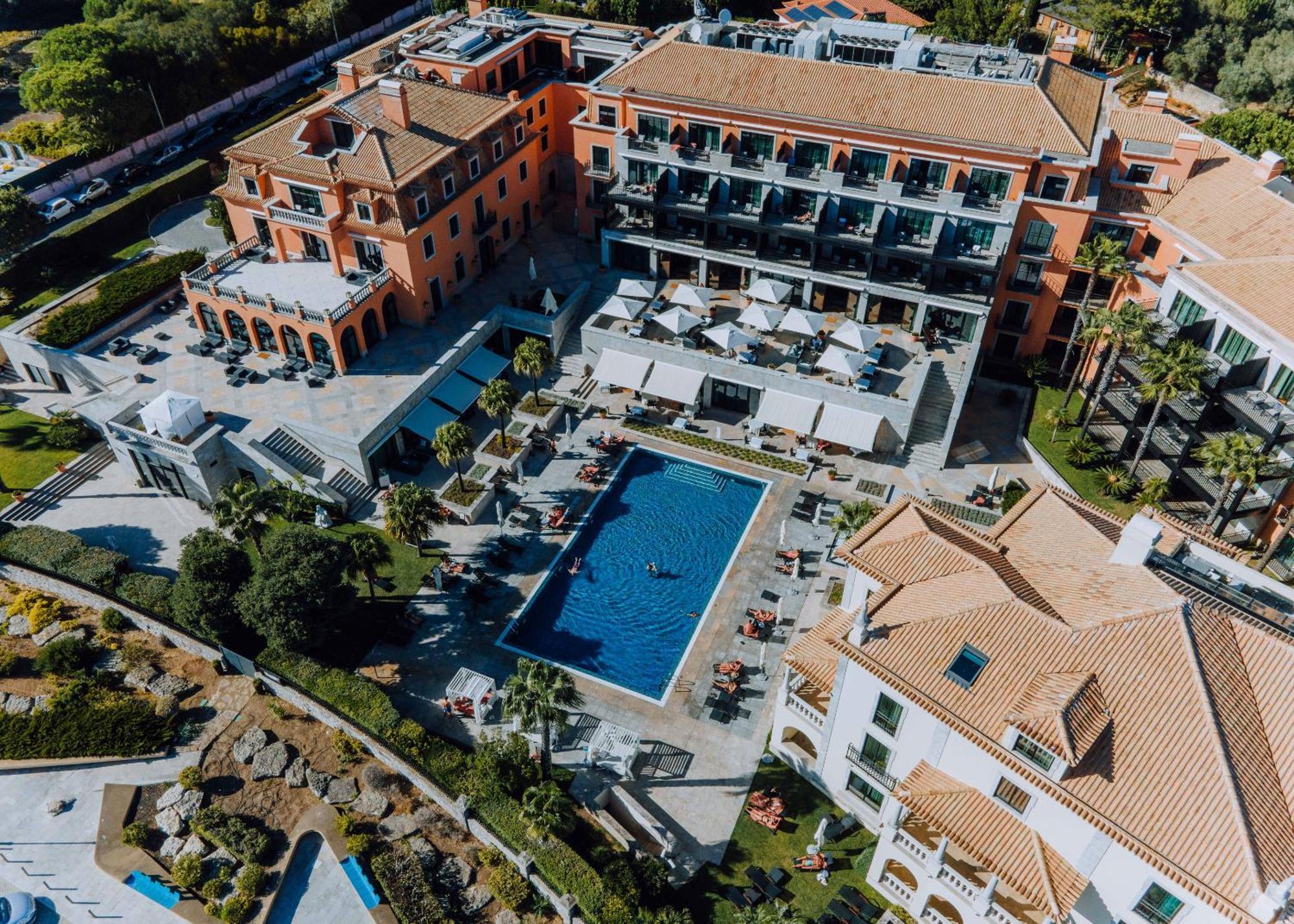 Grande Real Villa Italia Hotel & Spa Cascais Luaran gambar Aerial view of the hotel