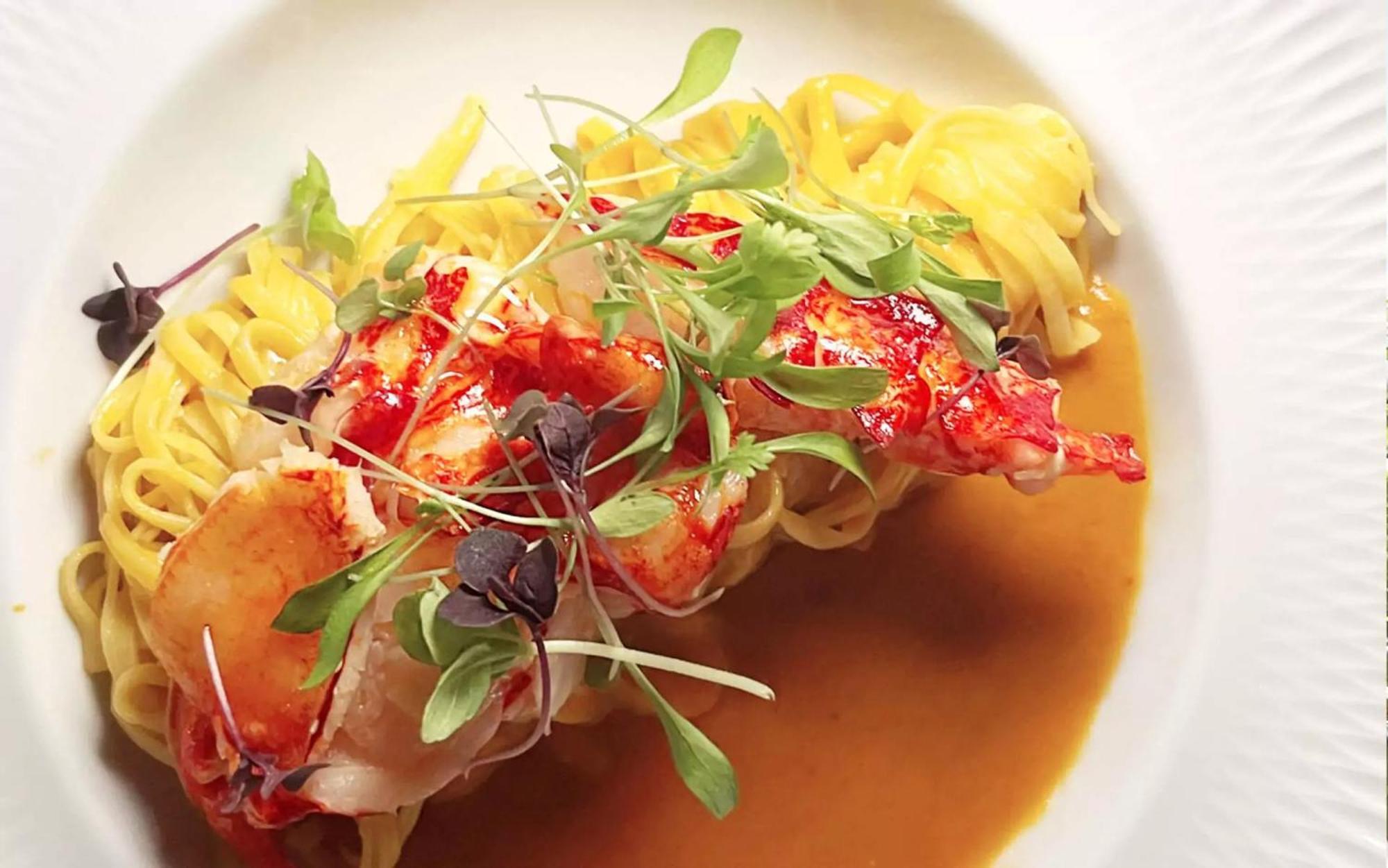 Grande Real Villa Italia Hotel & Spa Cascais Luaran gambar A lobster dish